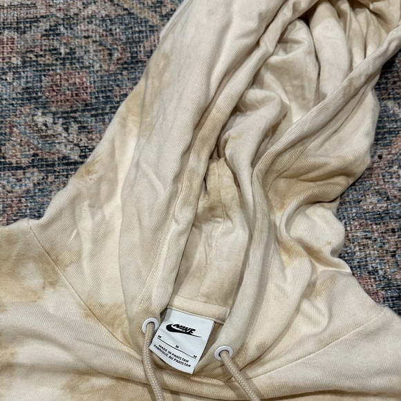 Nike Women's Tan Tie-Dye Hoodie - Picture 2 of 3